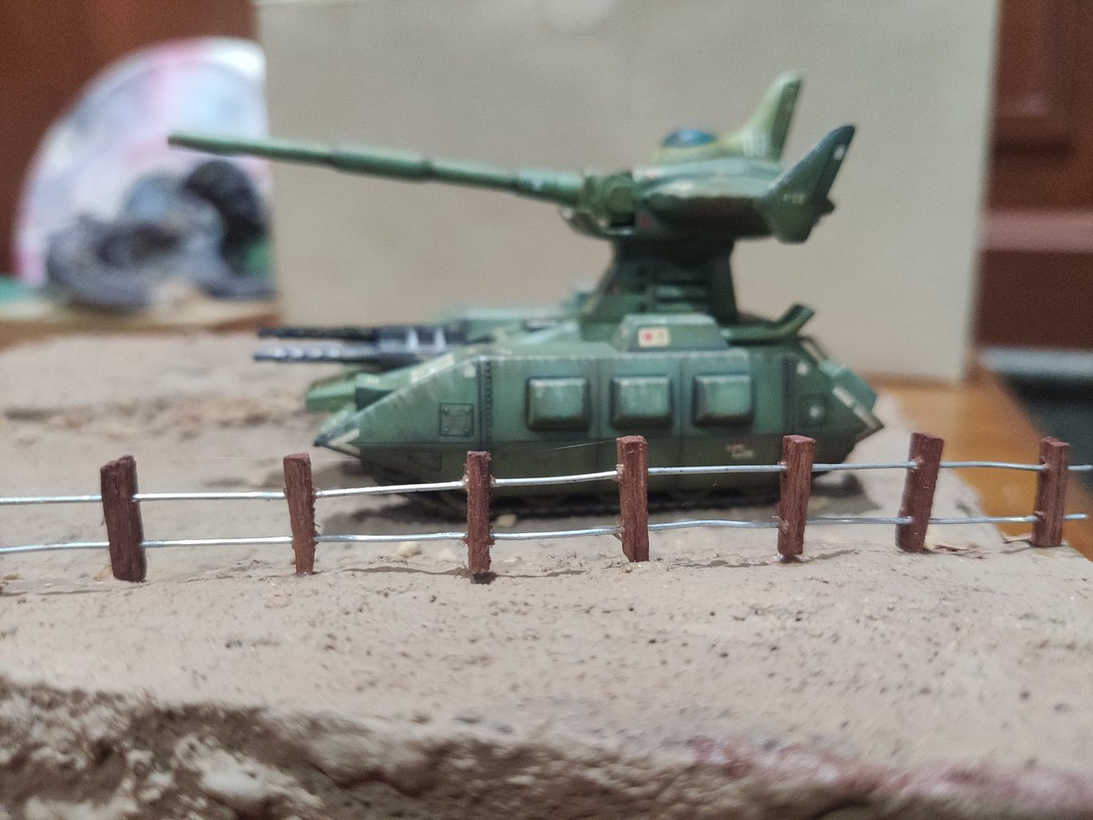 HobbyLifeStudio's tweet photo. Classic 1/144 Magella Attack
For currently process. I made fences in diorama.
#WIP #Gunpla #Plamo #Modelkits #機動戦士ガンダム #MobileSuitGundam #MagellaAttack #Bandai https://t.co/t8AdqESyNd