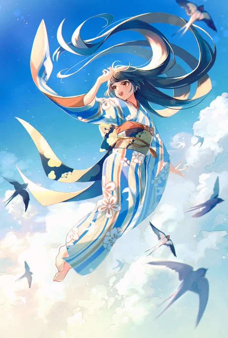 雲海を渡って、 