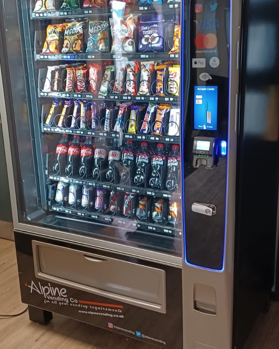 AlpineVending's tweet photo. Another busy week with the installation team, if your want a quality vending service for your employees then why not give the vending professionals a call? A quality service is not as expensive as you think.
#vending #vendingmachines #vendingmachine #coffee #snackmachine #crane https://t.co/JpZ1HtFhd9