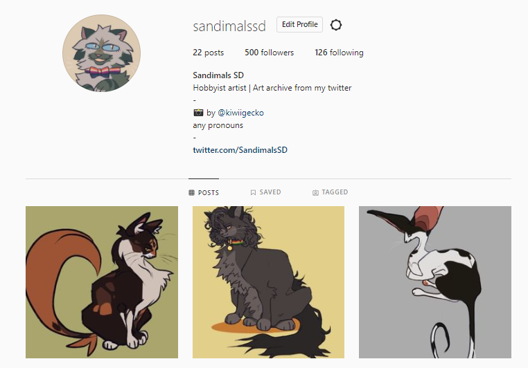 YO RT's appreciated!! I'm sliding my insta back over -- it's an art archive ^^ go follow it <3
