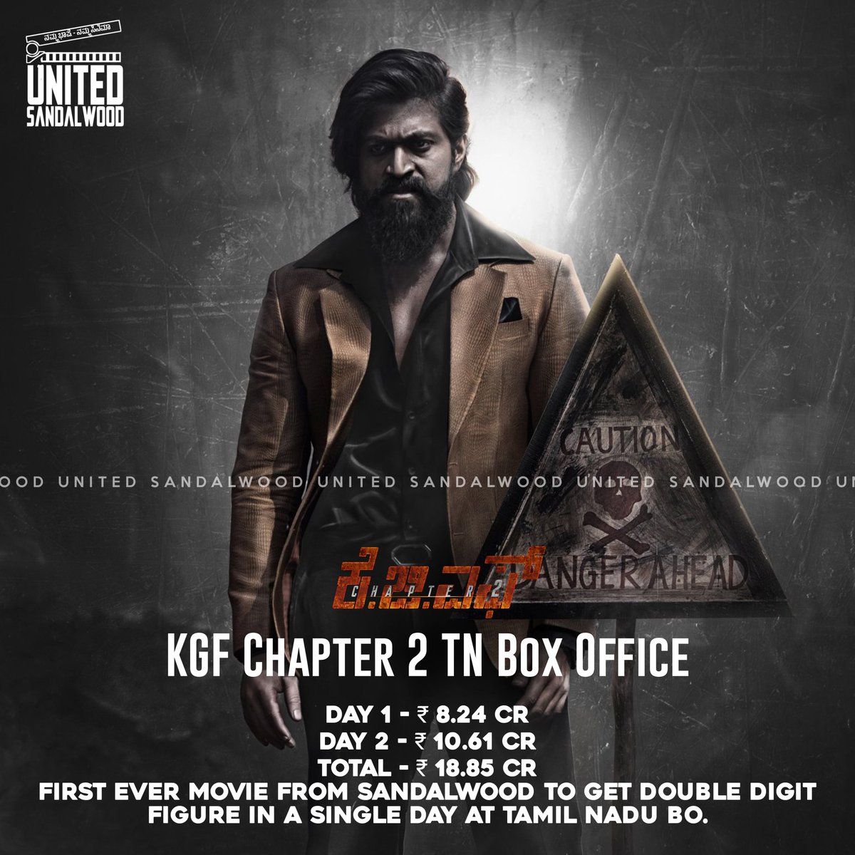 unitesandalwood's tweet photo. KGF Our Pride π₯π₯
.
#Kgf2π₯ #KGF2 #KGF2OnImax #KGFChapter2 #KGFChapter2OnApr14 #KGF2onApr14 #KGF2InCinemas #HombaleFilms #Yash #RockyBhai #RockingStarYash #SandalwoodUnited #KGFVerse #KGF2Bookings #KGFChapter2Bookings https://t.co/kF4zjOEeU1