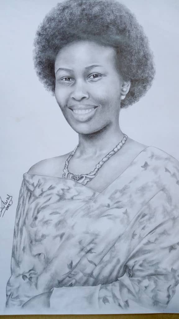 PencilKingArt's tweet photo. Ba dia, can we pliz🙏 push this art piece to the number 1 lady in the country 🥰 https://t.co/StcAY8CMqd