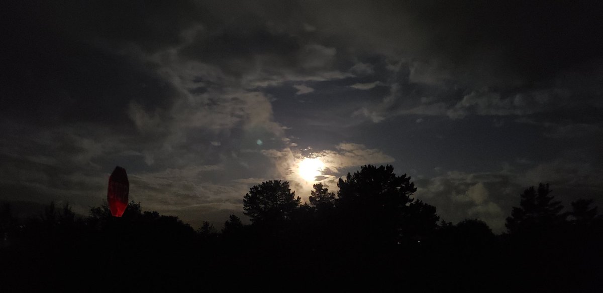 psuweatherman's tweet photo. This is a first....a moon rainbow! It was raining and the clouds broke up allowing the bright moon to shine through. So cool.  #cawx 🌕🌈 https://t.co/6etob3a4gp