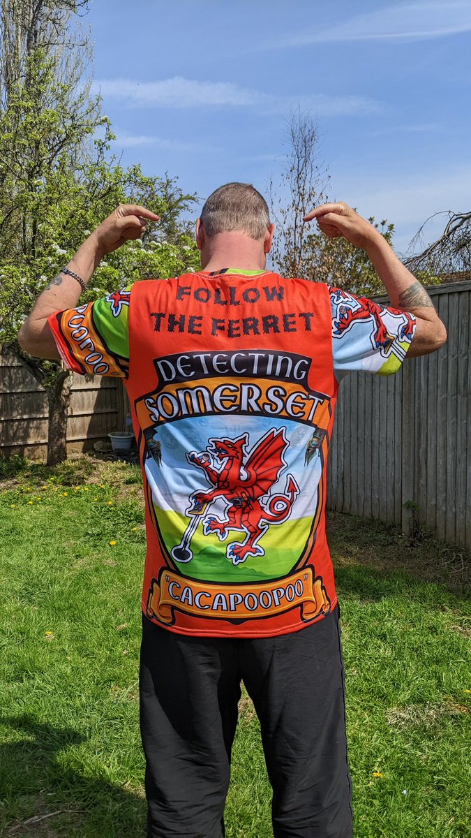 DetectingSomer1's tweet photo. Boom baby Detecting Somerset T-Shirt has landed. Get yours here https://t.co/HdHDQutkUf https://t.co/lZTySxdDFt