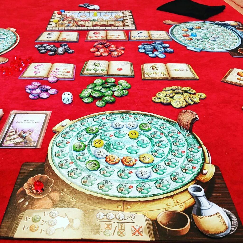 Pull ingredients from your stock to make your pot bubble, but hopefully not explode! In...The Quacks of Quedlinburg!

Join our top rated service today for only £8.75 with our 50% OFF YOUR FIRST MONTH offer using code MEEPLE50

Choose from over 700 great … instagr.am/p/Ccab06xsbus/