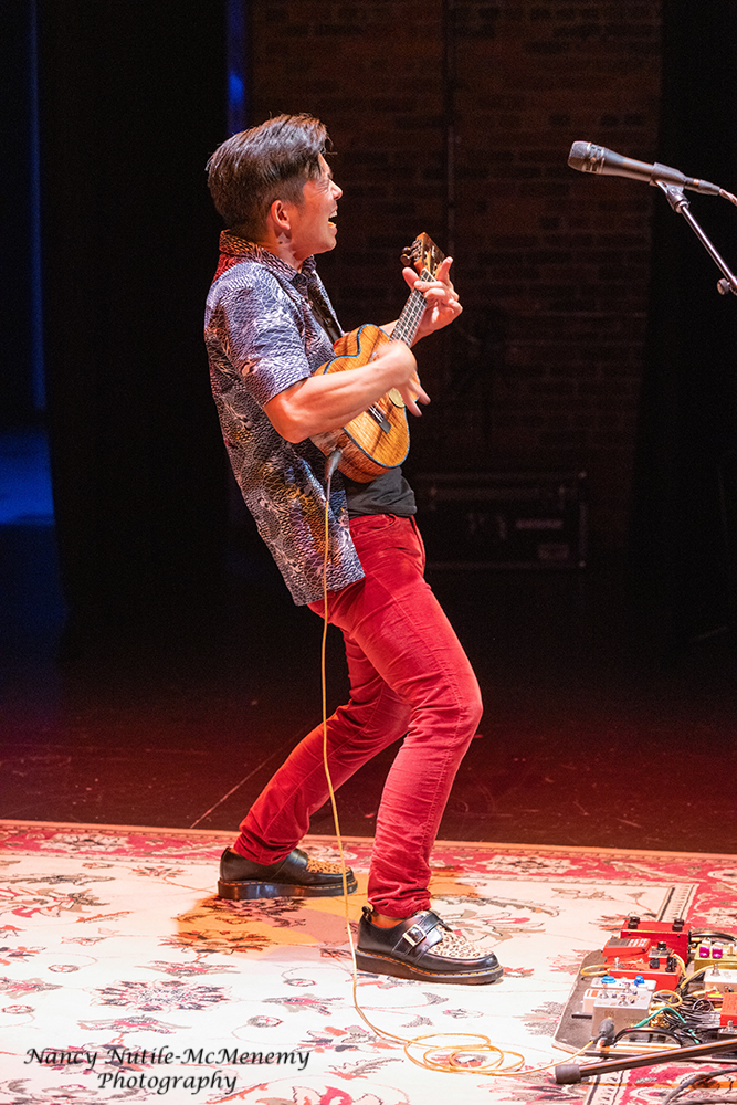 PhotosbyNanci's tweet photo. Posted photos of Jake Shimabukuro performing at @leboperahouse  4/15/22.

Great show!
More photos: https://t.co/TDMlbDLr2p
#LOH #heyuppervalley #ukelele #nikonz7ii https://t.co/NQamkoeaVW