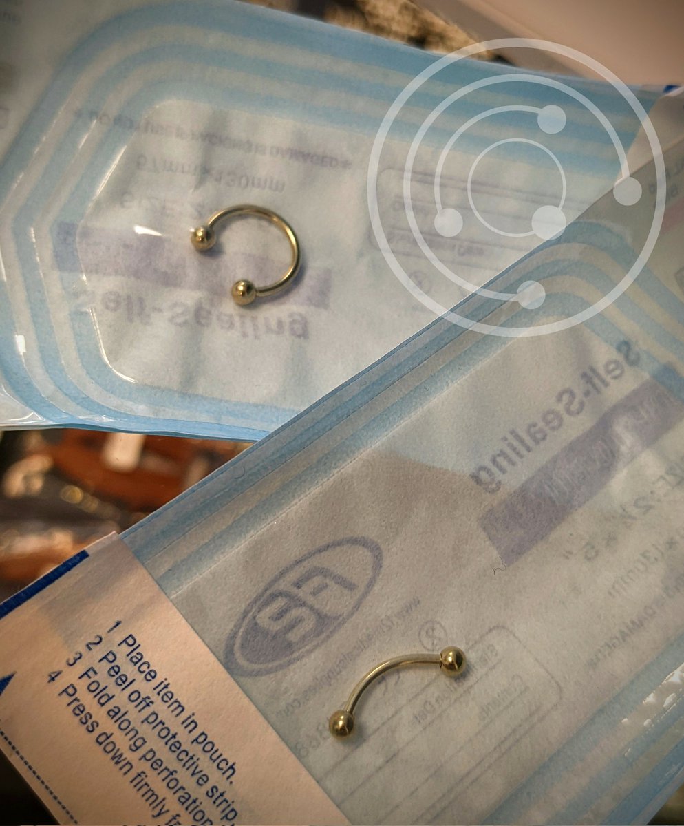 precisionBF's tweet photo. Limited number of these gold titanium pieces available for initial piercing.
Give us a bell if you're interested!
#ASTMF136 #titanium #initialjewellery #piercingjewellery #rookpiercing #septumpiercing #femalepiercer #safespaceforall #belfast #Dublinroadbelfast https://t.co/laork1mt0f