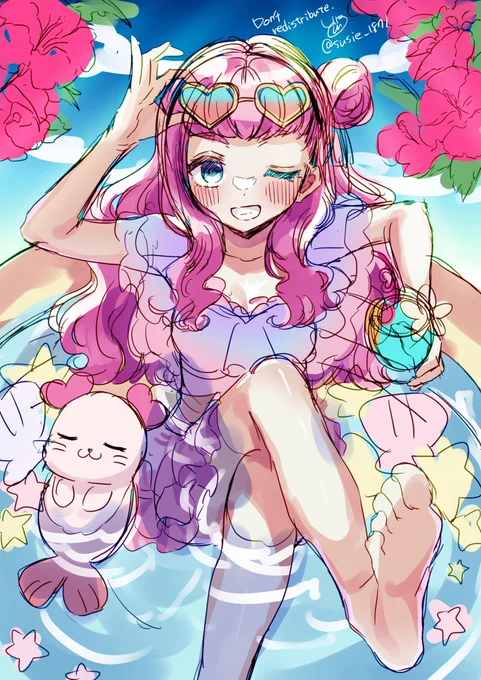 ラフと完成 