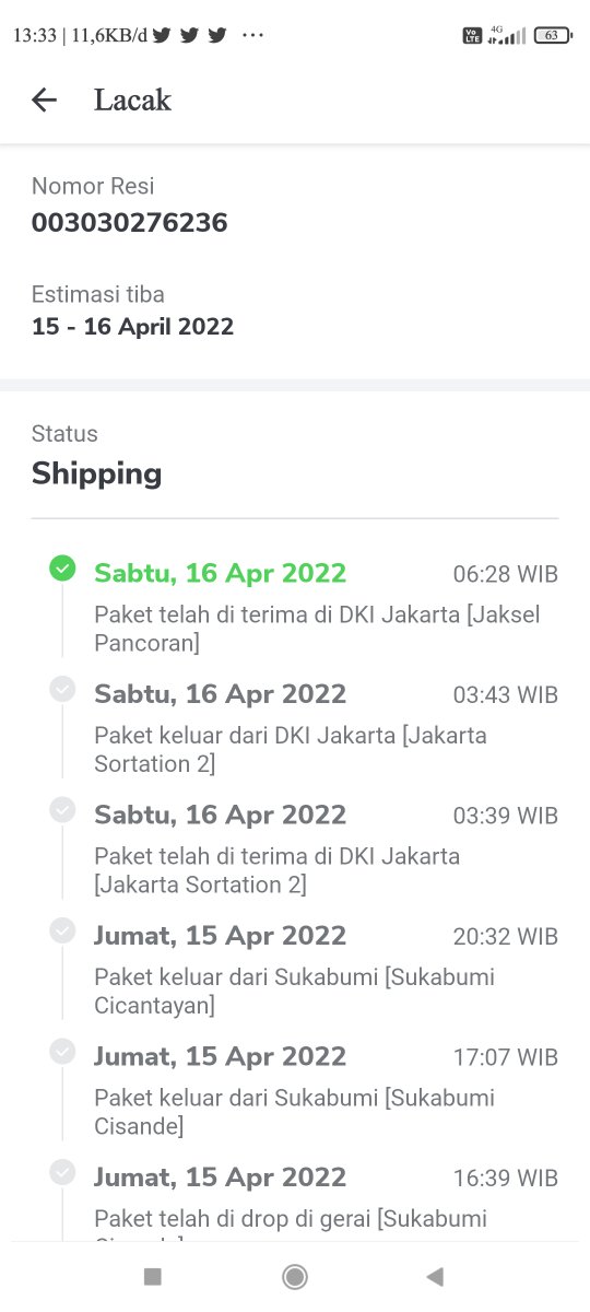 KerdonMp's tweet photo. @sicepat_ekspres 
Ini sesama pancoran kok blm dikirim,masalahnya ini paket makanan.lain soal kalau barang https://t.co/WKyHToO8M5