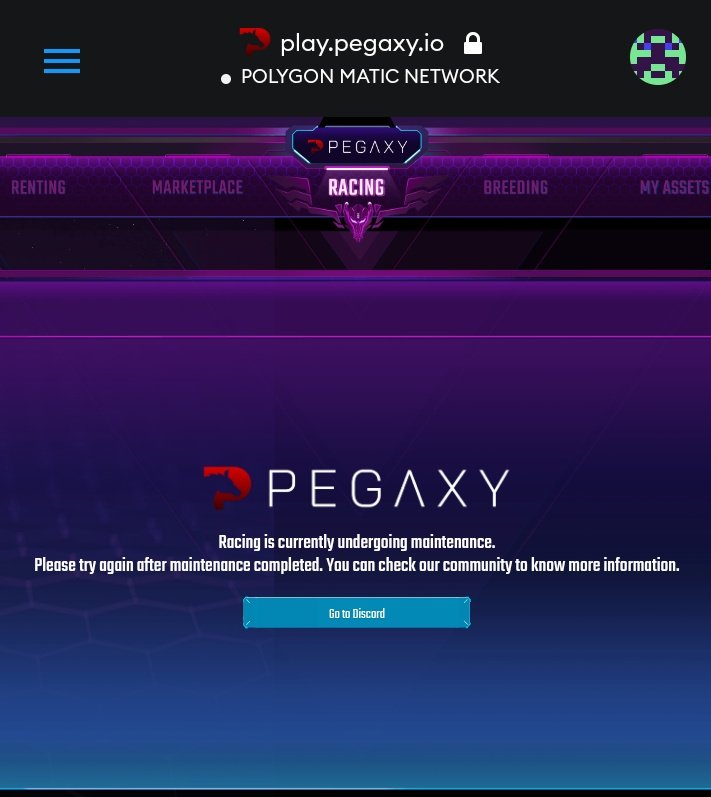 iAm_Glez's tweet photo. Dear PEGAXY TEAM, 

We are really hoping for a great result after this maintenance 🙏... We are rooting for you... Especially our Managers and other investors who have not gained any ROI... Hoping for a better update!

@ChadsP3Racing 
#pegaxyScholar https://t.co/v4YjVnKQGg