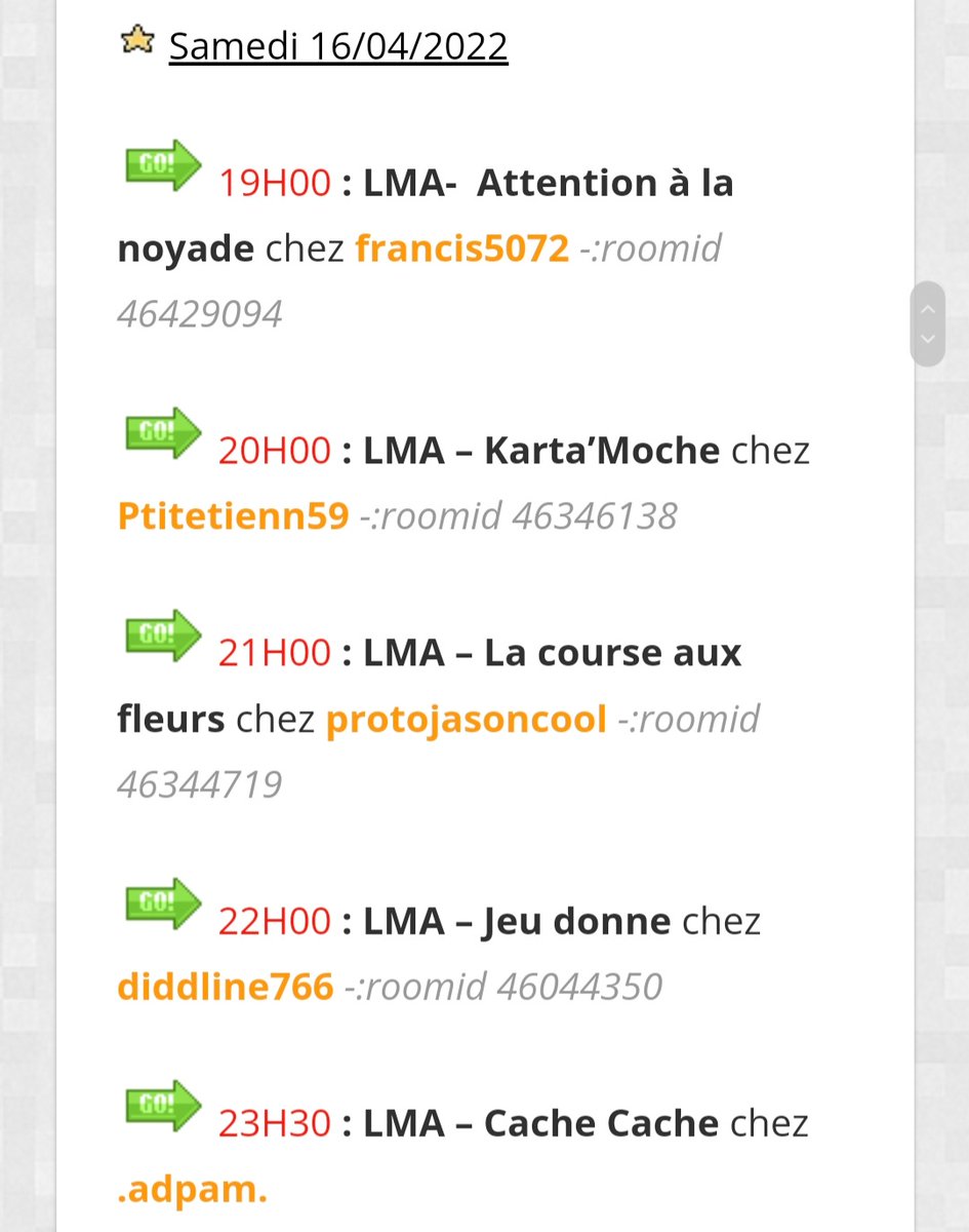 LaMocheAttitude's tweet photo. 🎂 [INFO SPÉCIALE] 🎂

LaMocheAttitude fêtera ses 9 ans ce 18 avril 2022. À cette occasion nous vous donnons rendez-vous CE SOIR samedi 16 avril pour une soirée remplie d'animations et de lots 💫🎉🎁 https://t.co/PibR5LTVuC