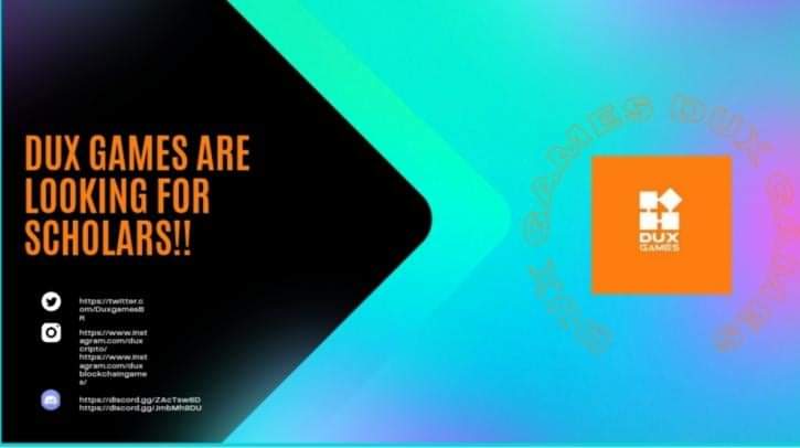 olaivaraf's tweet image. #duxcripto
#duxtoken
#duxtothemoon
#duxplaytoearn
#duxnft