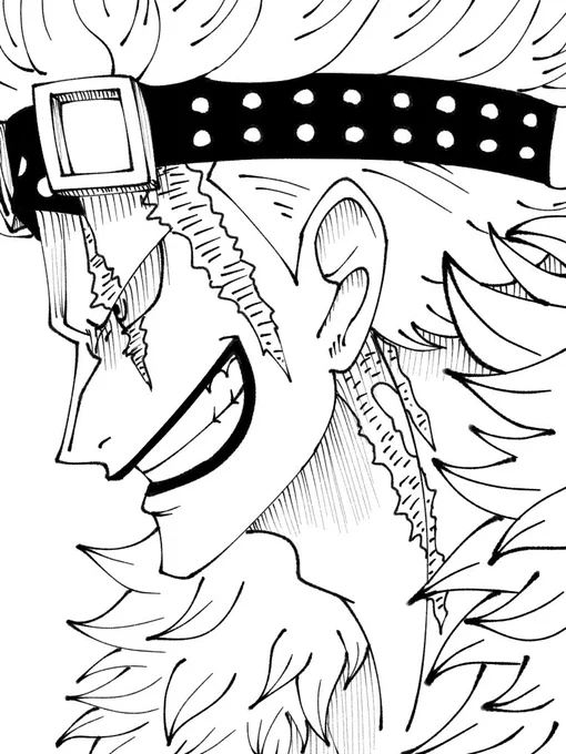 横顔のキッド🌷

#ONEPIECE #イラスト #キッド 