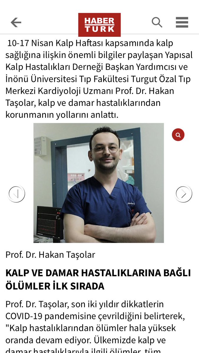 10-17 Nisan Kalp haftası‼️
Kalbimizi koruyalım 🫀
.
.

haberturk.com/tum-olumlerin-…
.
#1017Nisan #Kalpsağlığı #kalphaftası #kalbimizikoruyalım #Yapısalkalp #haberturk #inönüüniversitesi #turgutözaltıpmerkezi #kardiyoloji #ramazan #hipertansiyon #diyabet #yapısalkalphastalıklarıderneği