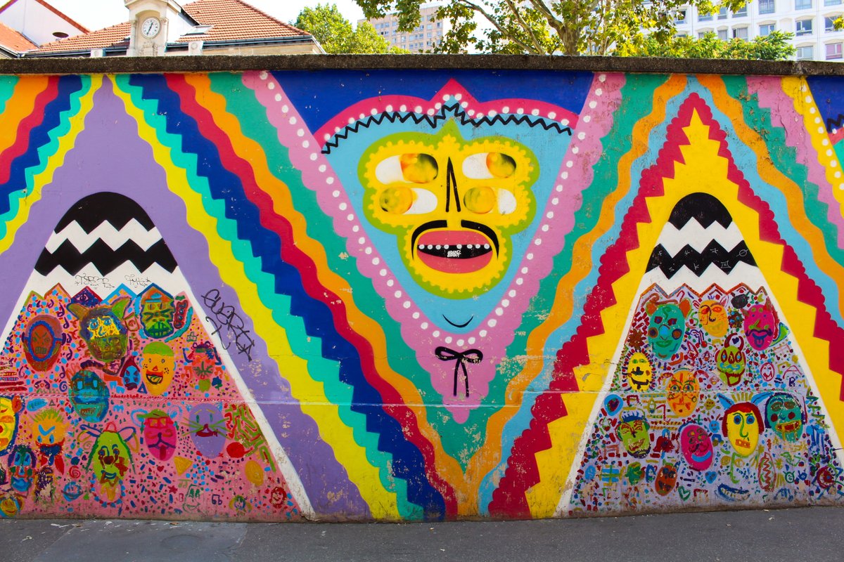CultivalParis's tweet photo. #SaturdayArtFever 🌈
Kashink à la Butte-aux-Cailles

#streetart #kashink https://t.co/dTKL9FZ0Li