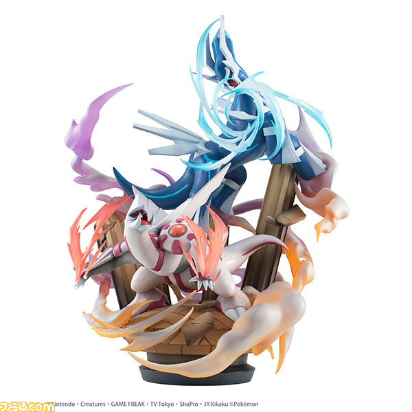 ディアルガ パルキア フィギュア 抽選品 ポケモン』ディアルガ＆パルキアのフィギュアが予約受付中 激しく