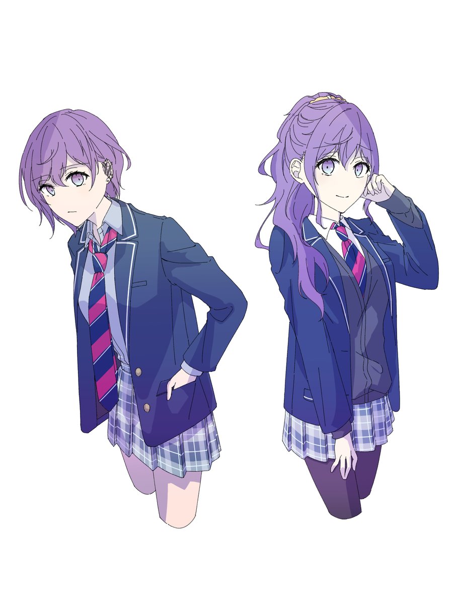 W神高まふゆ🥰 #prsk_FA 」|兎鶴のイラスト