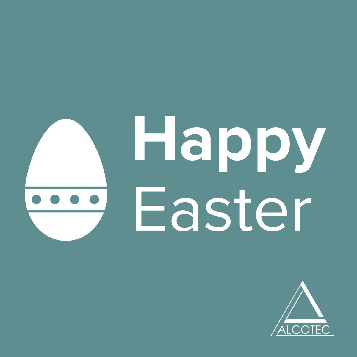 I migliori auguri di una serena Pasqua dal team di Alcotec.

#Alcotec #Pasqua2022 #team #squadravincente #costruiamofuturo