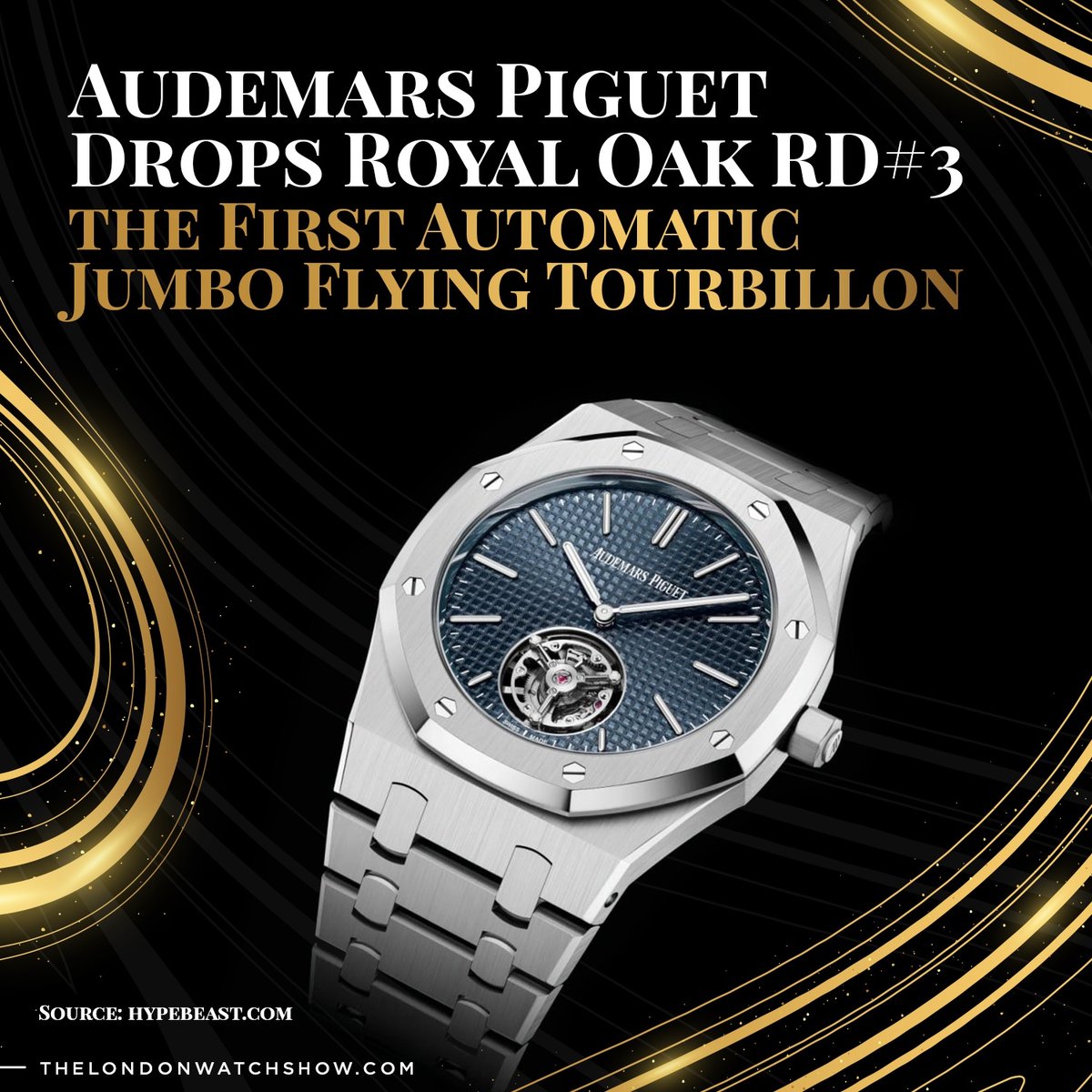 londonwatchshow's tweet photo. Royal Oak 50th Anniversary celebrations are far from over, with Audemars Piguet unveiling the Royal Oak RD#3 🙌

https://t.co/cN7phSCiPF 

#newrelease #watchnews #luxurywatches #ap https://t.co/Y21YyA9EKr