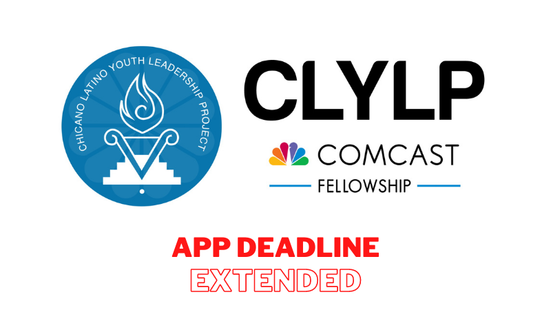 CLYLP's tweet photo. The 2022 CLYLP Comcast Fellowship app has been extended!
Applications and all supporting materials are now due Sunday, April 24, 2022 by 5:00 p.m. (PST) For more information and the application visit https://t.co/PXSzDWqNki or contact fellowship@clylp.org https://t.co/mtDvZ3i1Ch