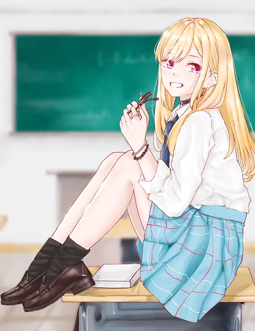 気づいたら、喜多川さん4杯描いてました!!

#着せ恋 
#イラスト 
