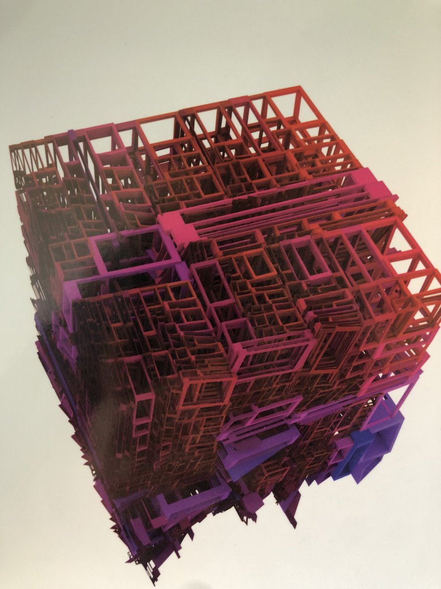 FlexElektro's tweet photo. Approximately 10yrs ago i made my parents these prints with the awesome #structuresynth by the genius @SyntopiaDK β¦ Still cool π #generativeart #genartclub https://t.co/rElB0ieZsU