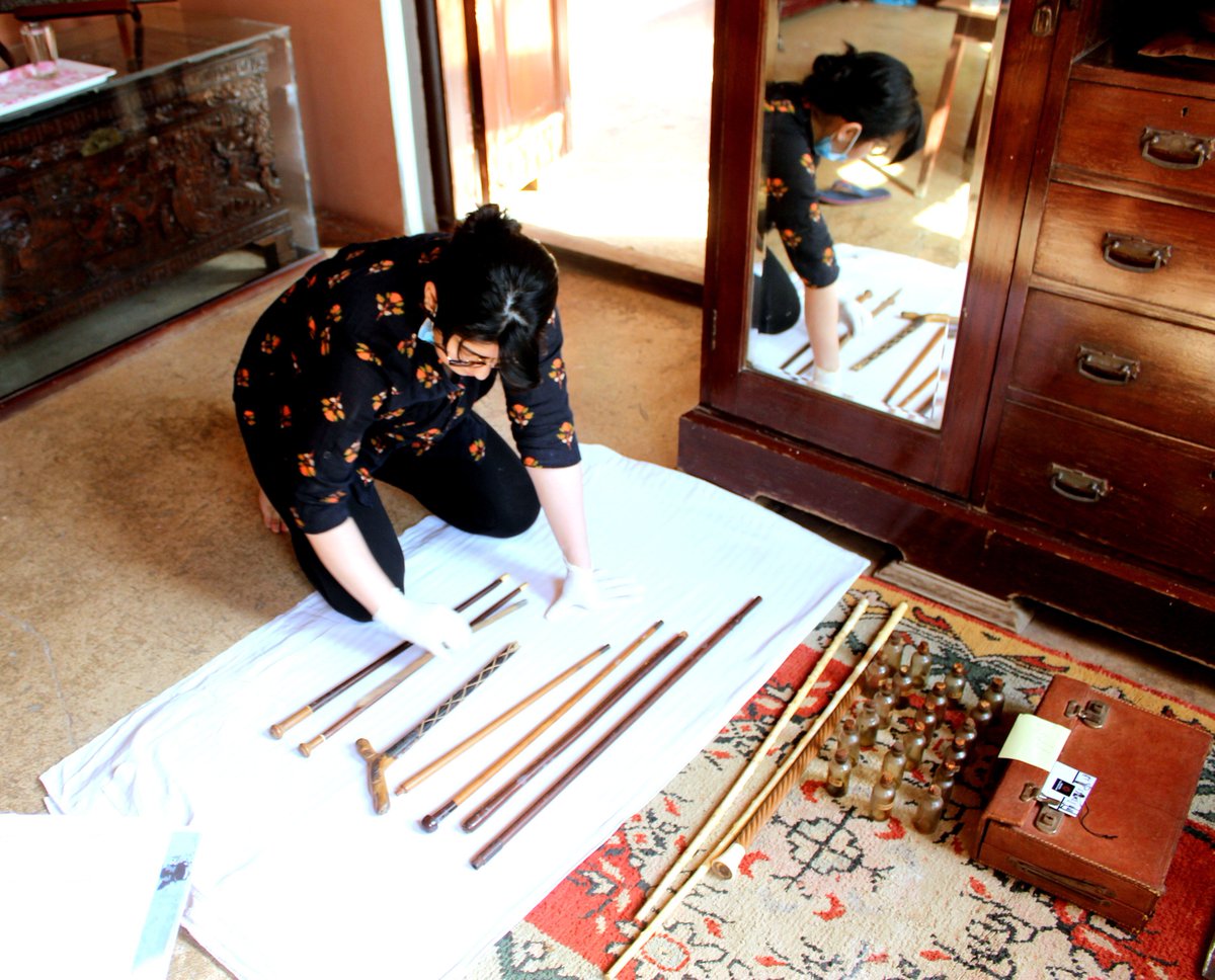 Mahira_Org's tweet photo. #Packaging &amp; #Measures for better upkeep of the collection at #RajkotRajyaFoundation

#MahiraFoundation recommend the installation of air-conditioners and dehumidifiers to prevent damages due to humidity &amp; heat.

#Museums #UNESCO #ICOM #MahiraArtManagement #Rajkot #Gujarat #India https://t.co/2poCCUQVj6