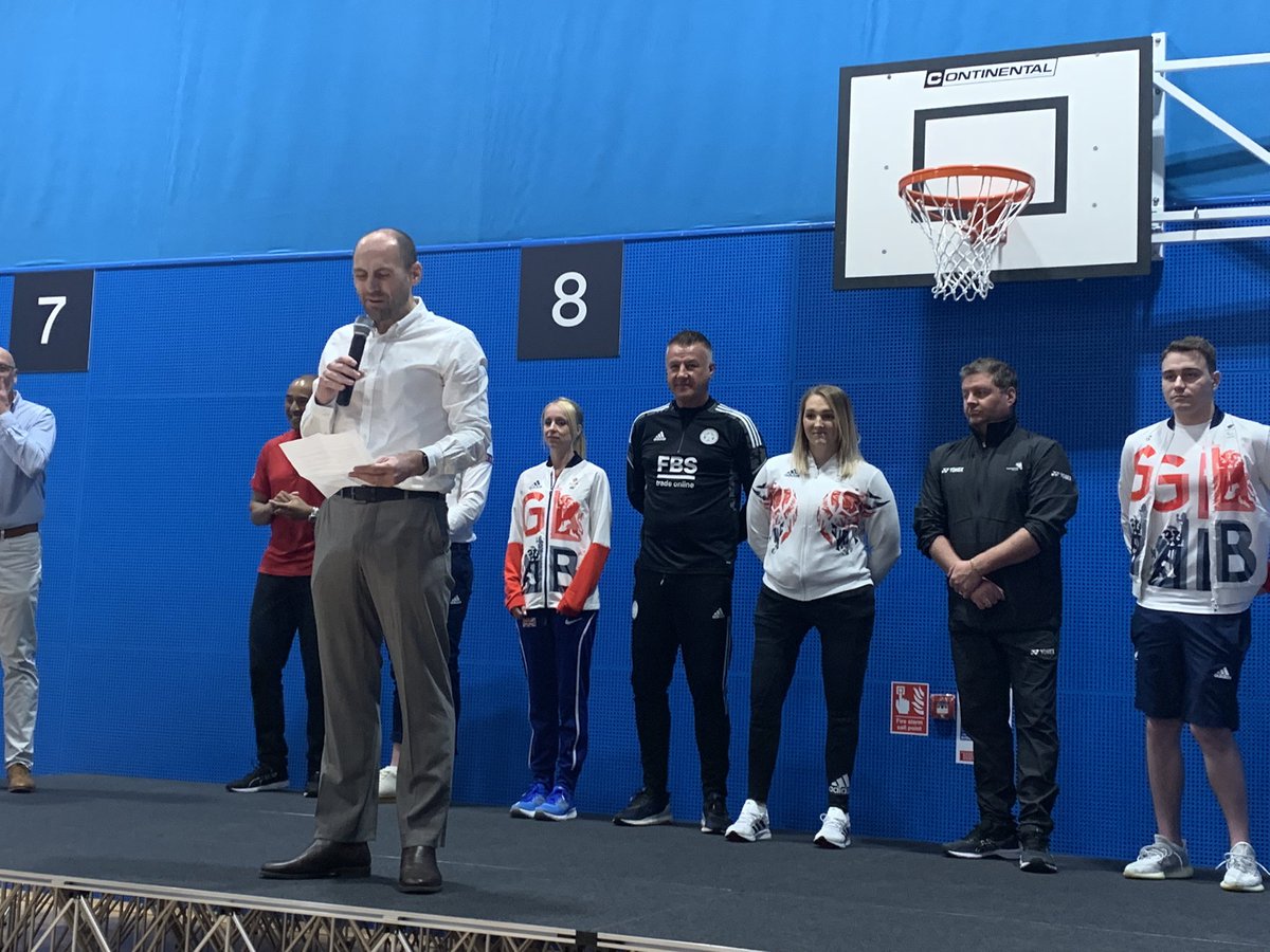 Inspirational sports stars all sharing their journey and encouraging communities to stay active. Thankyou for giving your time today for our opening. <a href="/AndrewWoodman/">Andrew Woodman</a> <a href="/EveryoneActive/">Everyone Active</a> <a href="/NWLeics/">NWL District Council</a>
