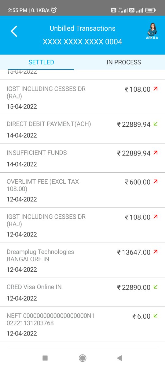 Jitendragirdha1's tweet photo. @SBICard_Connect ये क्या मज़ाक चल रहा है मेरे साथ payment करने के बाद भी payment भरने के लिए कह रहे हो और underlimit होने के बाद भी overlimit के charge लगा रहे हो https://t.co/OqRhMf5ZeJ