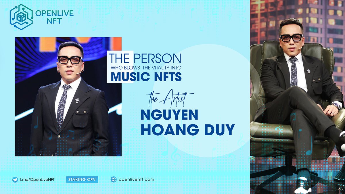 Monbase_global's tweet photo. THE PERSON WHO BLOWS THE VITALITY INTO MUSIC NFTs - THE ARTIST NGUYEN HOANG DUY

Artist Nguyen Hoang Duy is the one who has breathed souls and vitality into the music NFTs on OpenLive NFT.

The melodious songs containing his passion and ambition are minted into the music NFTs. https://t.co/SMpoUrZMOr