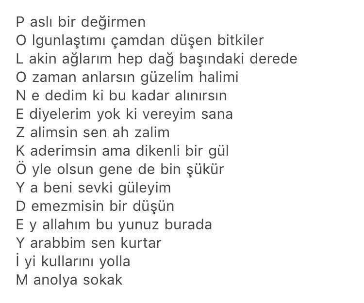 tvlegendstr's tweet photo. Hatırlamak isteyenler için Yunus'un Polonezköydeyim şiiri.. https://t.co/o1LZlDNwU4