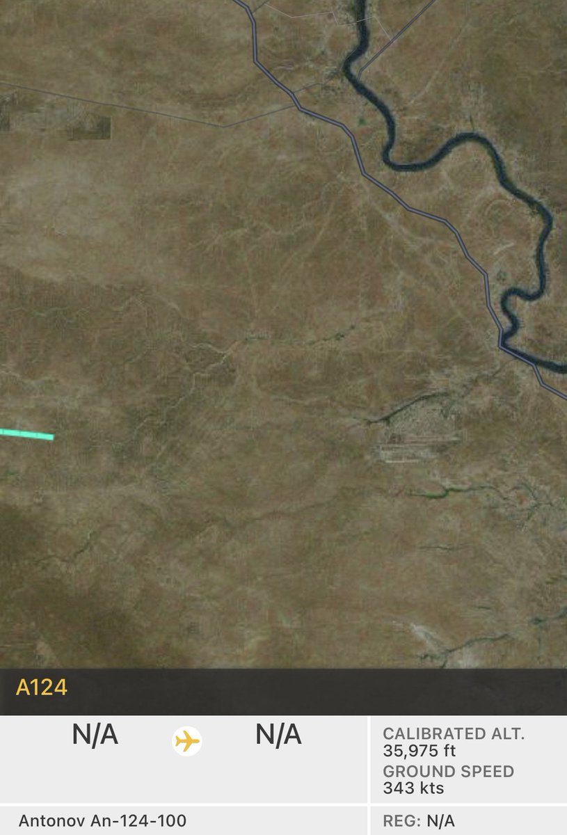 ace_pio's tweet photo. #ADB381F #An124 #UR82007 out of #AlAsad AB #Iraq https://t.co/bPclqfWj4l