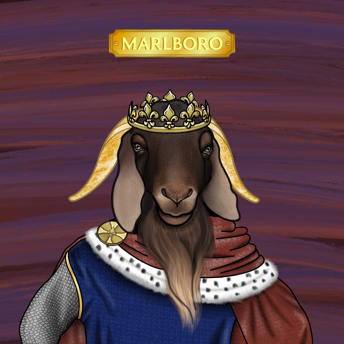 🐐🏔GM #NFT fam! 
👀 Here’s first look at one of our Gold Horns!

📣We will be opening our discord as the <a href="/VeggieMatesNFT/">Veggiemates</a> Farmers Market event begins.

🌟Follow us on Twitter, Like &amp; Retweet this post to get early access and receive the OG Stud role!

#cnft #nftart #cardano