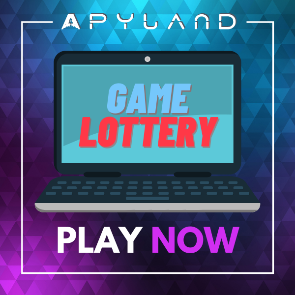 ApylandOfficial's tweet photo. Greetings Apylanders!🎰
Are you a lucky person?
Prove it! 🍀
The lottery has arrived!

Every week you can try to win the weekly Jackpot! 🎰

Log in now to sign up
https://t.co/sxCMwAVaSX

To partecipate you just need to:
1. Have at least 30 APLs in your Wallet https://t.co/cDiIW3O5fq