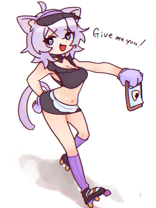 お会計だよ～
#絵かゆ 