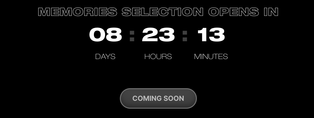 Ghosts, it's about time.
ghostsproject.com/memories.html

#NFT #ART #Memories #Gho