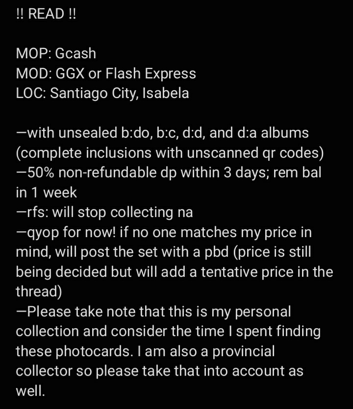 jongse0n6's tweet photo. ♡̷̸⁩ ꒰ wts lfb ph ꒱ ♡̷̸⁩ 

Enhypen Full Quitting Sale
—mostly are not own pull hence the price (from mercari)
—selling as a set, can look for kahati but will transact to 1 person only

⌗ heeseung jay jake sunghoon jungwon sunoo nishimura riki https://t.co/G8N9MNI6ht