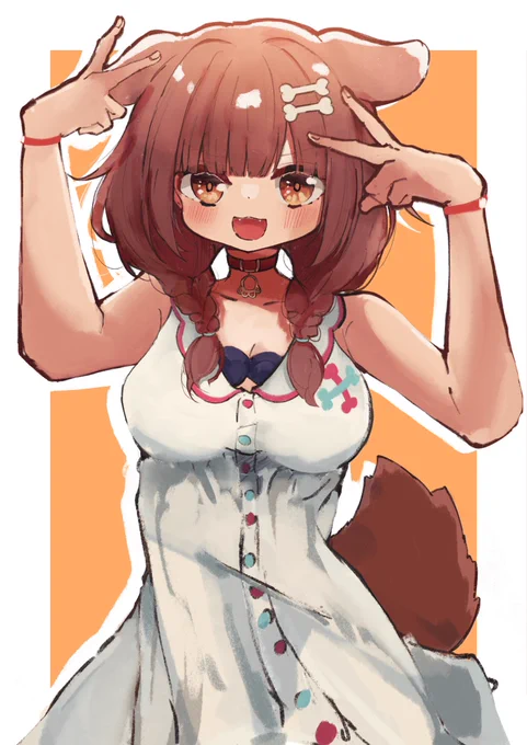 #できたてころね
ころさんのぱっつんかわいすぎて、、かわいい、、、 