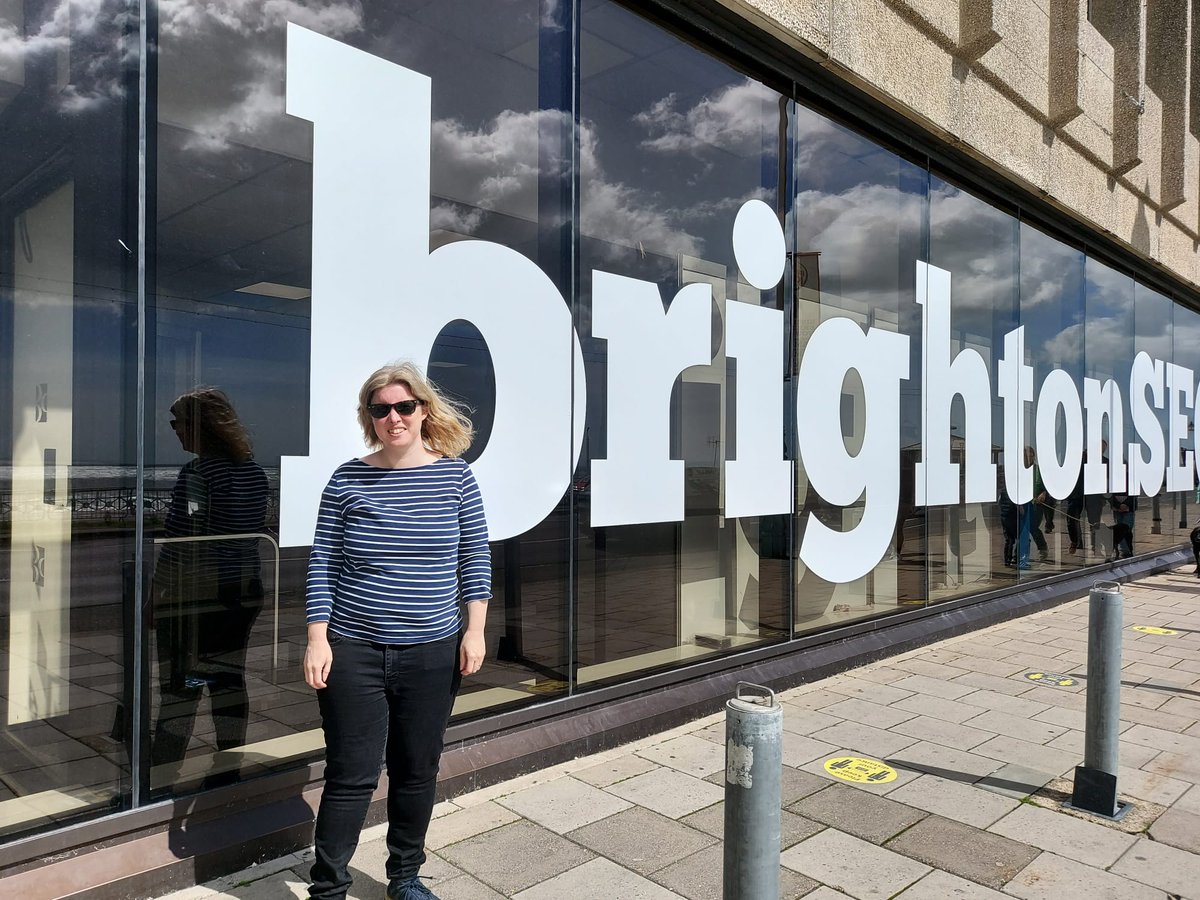 Absolutely loved being back here  last week after just a little break. Roll on the online event. #BrightonSEO