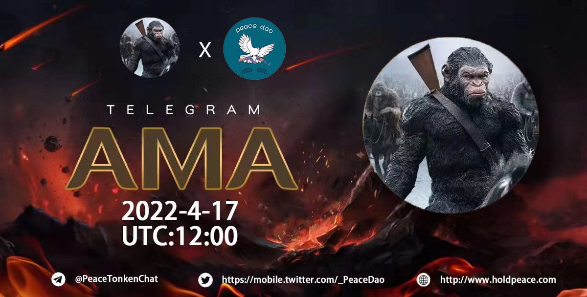 _PeaceDao's tweet photo. 🕊Peace DAO Roadmap V2 had official released yet.  Join the Caesars_Calls AMA on April 17 UTC 12 , let figure out the Peace DAO future and plan,how we will achieve the Crypto + Charity.
🌐Website: https://t.co/9rCyfMNI3q
🗒White Paper: https://t.co/YJUDEc9jRj https://t.co/oAVsu6Qe8O