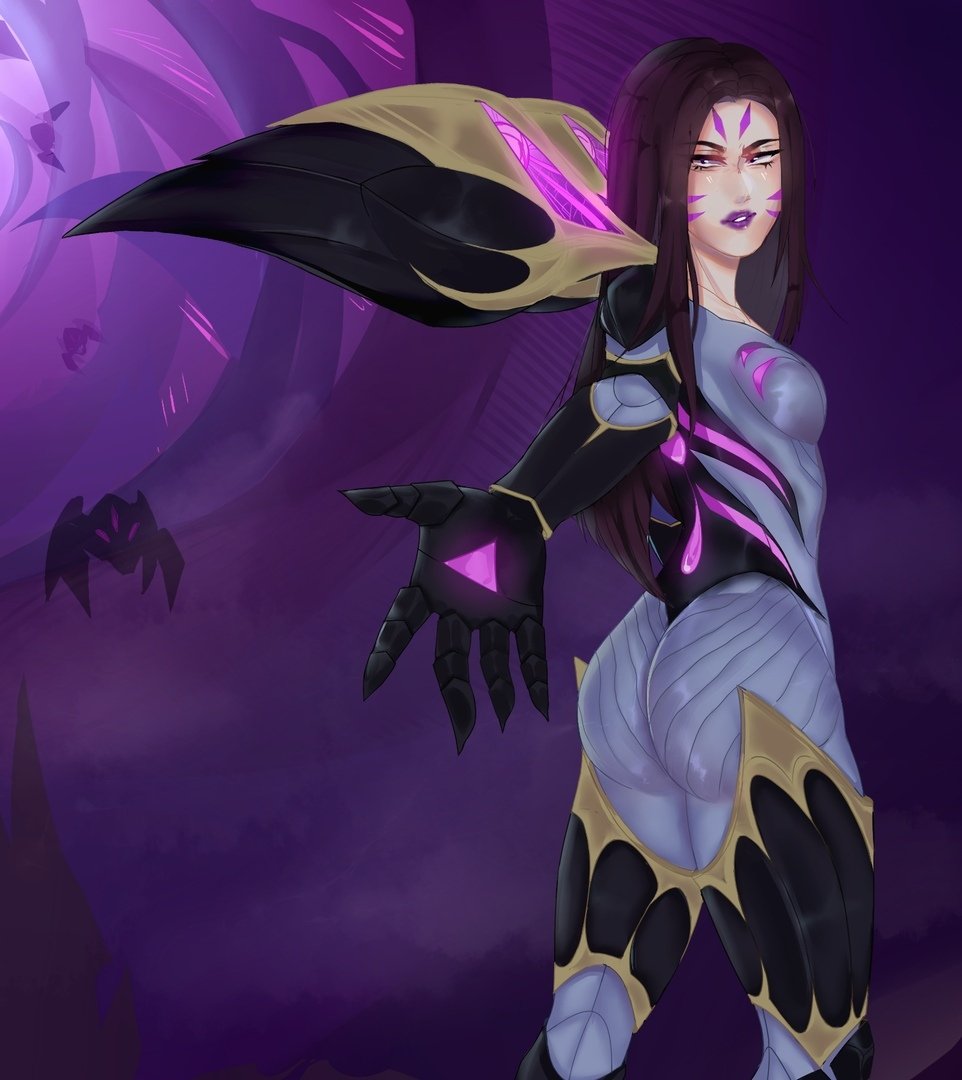 TachyonMilk's tweet photo. Look at my old art
It Kai'sa 🍇🍇🍇

#DigitalArtist #digitalart #ArtistOnTwitter #artist #LeagueOfLegends #LeagueOfLegendsFanArt #kaisa https://t.co/w8CR3bXTUc
