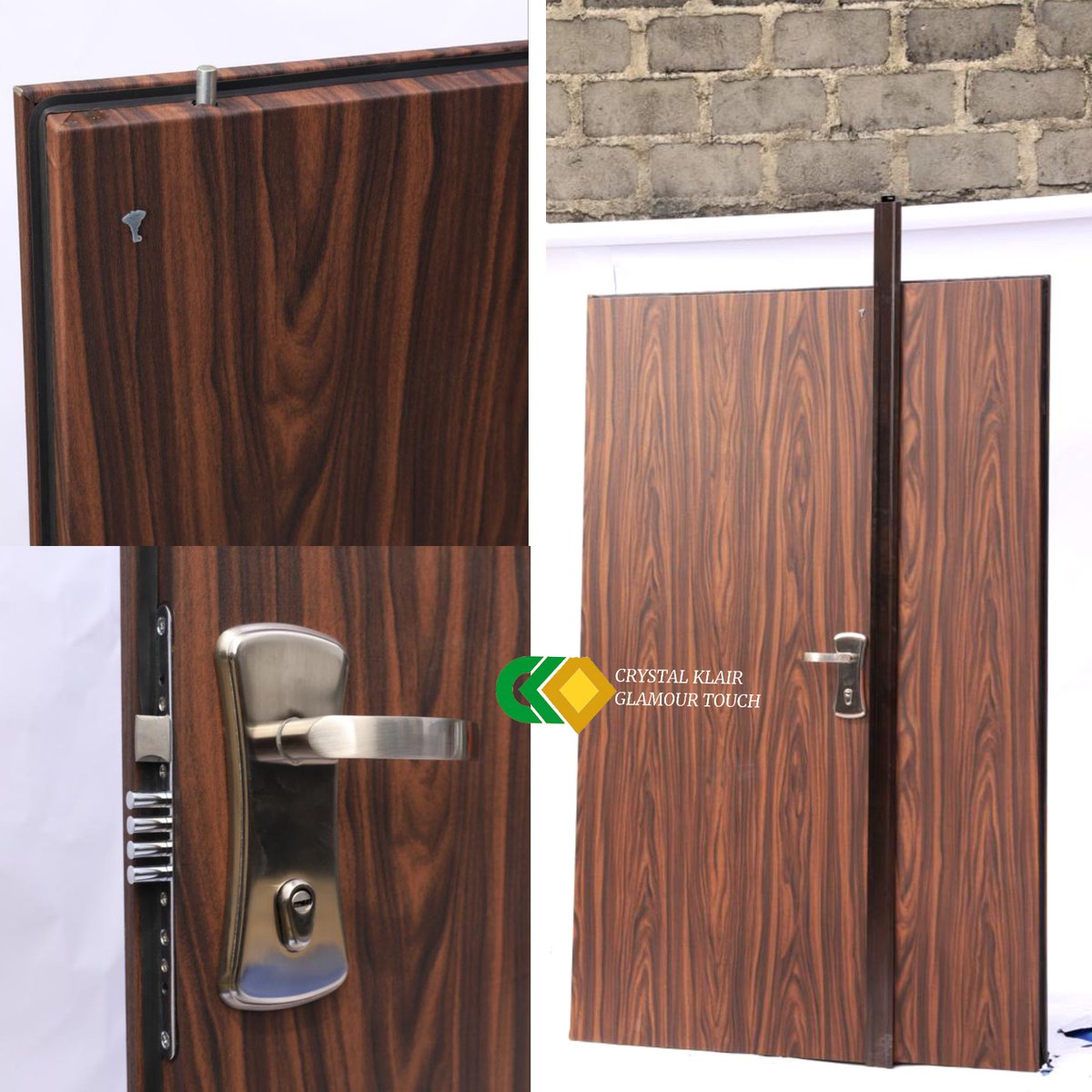 ISRAELI BUNKER SECURITY DOOR
With 4-way multi lock system

IN STOCK 
We also offer installation services 

#crystalklair

📍B07, VGI CENTRE, WUYE, ABUJA, NIGERIA
📞 07036379192 or 08086612080

#securitysolutions #security #doors #securitydoors #home #Office  #homefinishing
