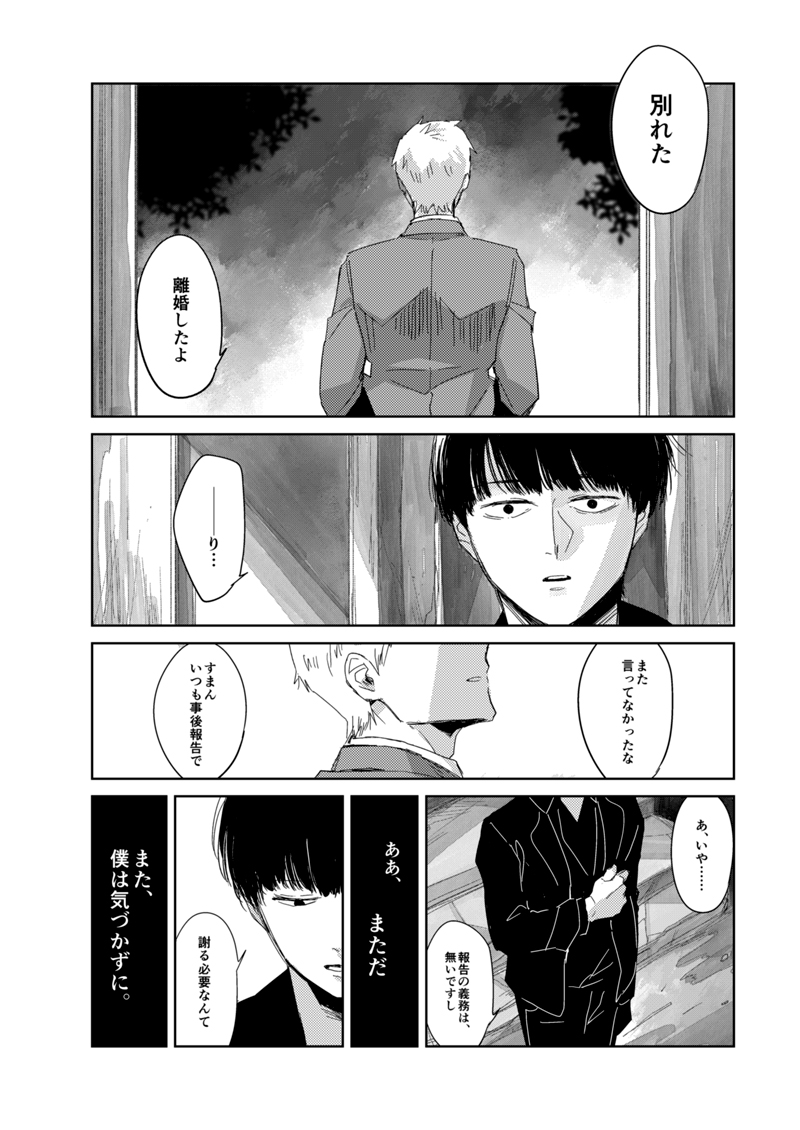 【5/3スパコミ】超OH2022でモ霊新刊発行予定です。指輪をしてる師匠が描きたくて仕方が無かった、バツイチ師匠のモ霊本です。着地点はいつものモ霊です🥛🍋

「軽蔑e.p.」※成人向🔞
pixiv🌐https://t.co/hgjks6UqsQ
通販🍈https://t.co/YFyyfFzFNY 