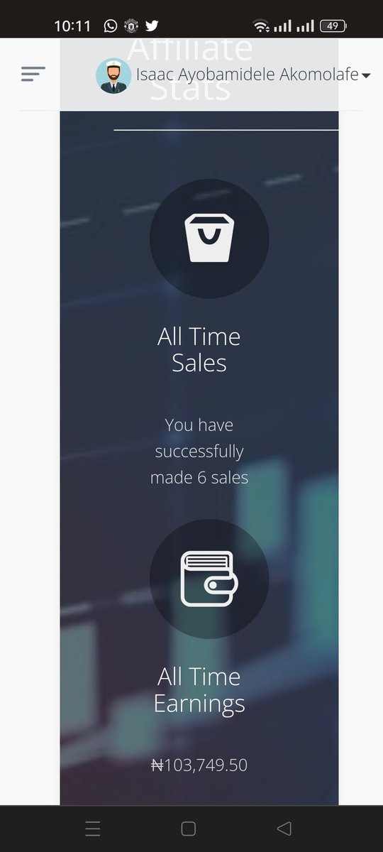 extraincomement's tweet image. Affiliate marketing is the current goldmine of the century

imagine just selling only 6 products for a week &amp;amp; you earn as much as this 

just by pressing my phone within my comfort zone 

Thank you @expertnaire @toyinomotoso 
Even though I got to know about this information late