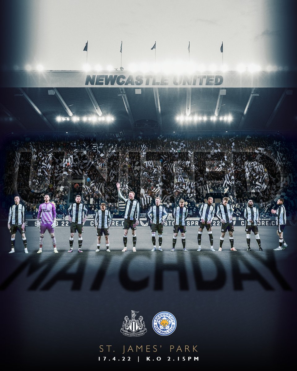 NUFC's tweet photo. ⚫️ 𝗛𝗢𝗪𝗔𝗬 𝗧𝗛𝗘 𝗟𝗔𝗗𝗦 ⚪️

#NEWLEI https://t.co/BWnsgVhx9T
