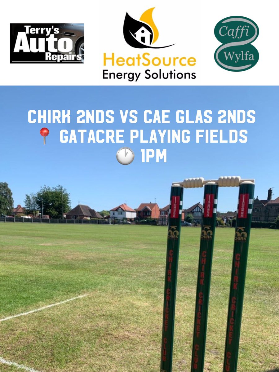 walkersh98's tweet photo. Pre season Friendly today for 
@ChirkCC vs @CaeGlasCC. Suns out, fresh season 👀 #upthechirk 
Thankyou to our sponsors @HeatSource_ES @caffiwylfa @terrysauto https://t.co/vKoWCf2m9B