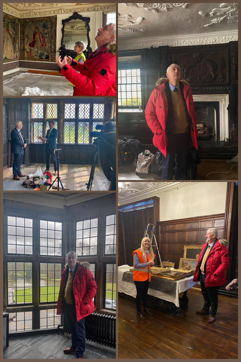 LindsayHoyle_MP's tweet photo. Fantastic to see the final stages of the restoration of Astley Hall 

Fascinating work that is now  nearing completion &amp; the preparations for the reopening on 21 May are also well underway

Thanks to all involved for helping to restore our Hall to her former glory

#chorley https://t.co/wSnrqeKIBX