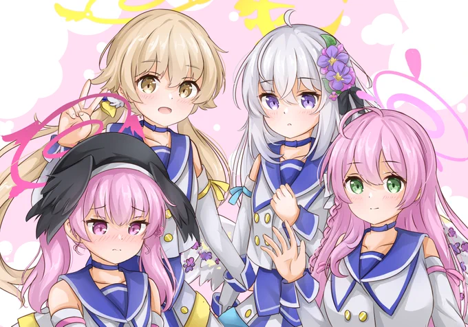 補習授業部アイドル企画
 #ブルアカ 