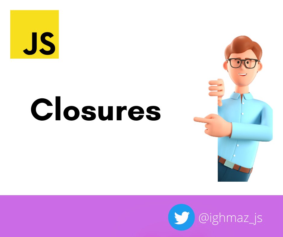 JavaScript Closures Explained ⚡️

A 🧵👇
