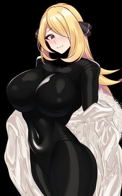 ラバーで露出なシロナさんです!!!
金ビキニ差分も( ˘ω˘ ) 